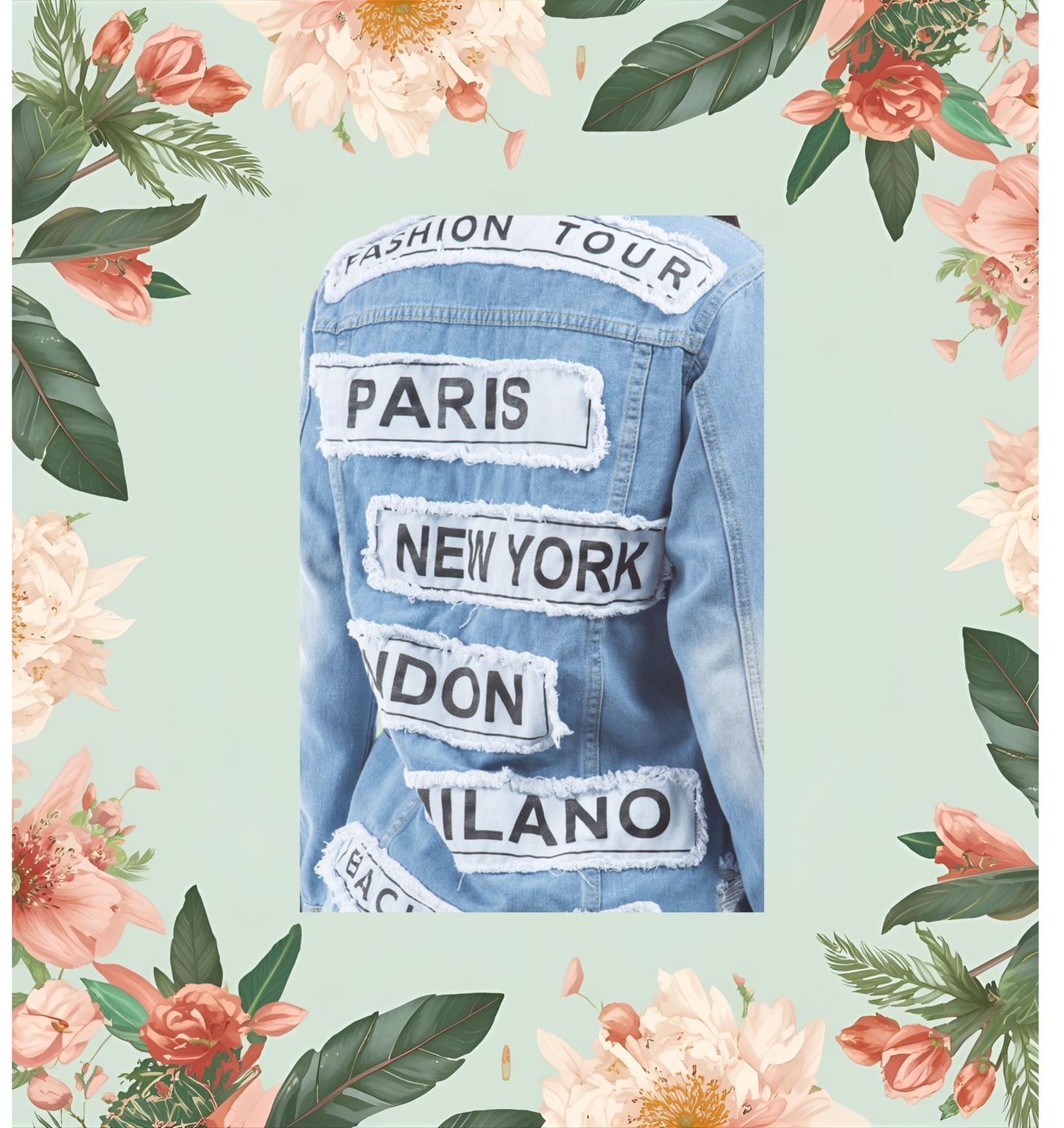 Passport to Style Denim Jacket