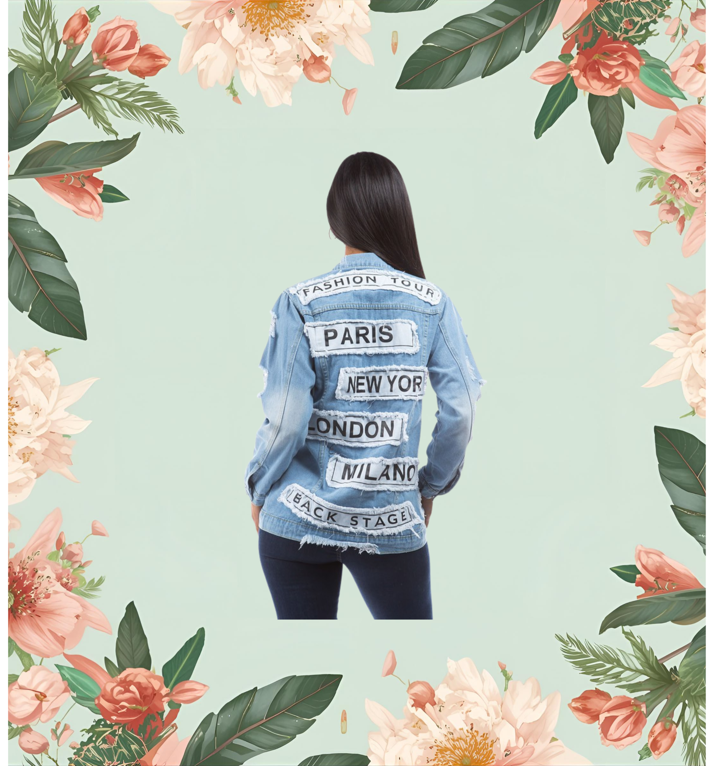 Passport to Style Denim Jacket